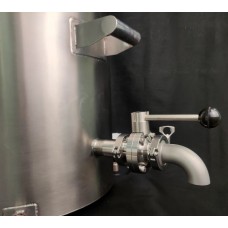 Кран слива (Молочный кран) для сыроварни