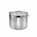 Каструля з нержавіючої сталі на 40 л, кришка з нержавійки