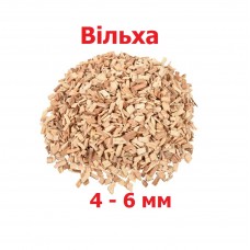 Щепа для копчения из ольхи, фракция 4–6 мм